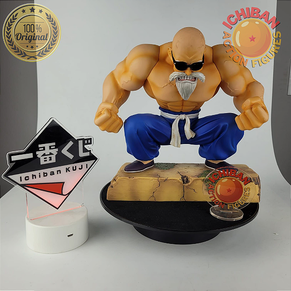 MESTRE KAME FULL POWER DRAGON BALL ICHIBAN KUJI BANDAI 100% ORIGINAL SEM CAIXA