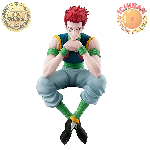 HISOKA HUNTER X HUNTER NOODLE STOPPER FURYU 100% ORIGINAL NOVO, SEM CAIXA
