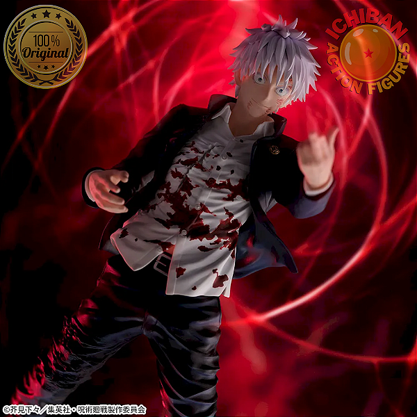 GOJO SATORU CAINDO VAZIO ROXO VER.2 JUJUTSU KAISEN FIGURIZMA SEGA 100% ORIGINAL LACRADO