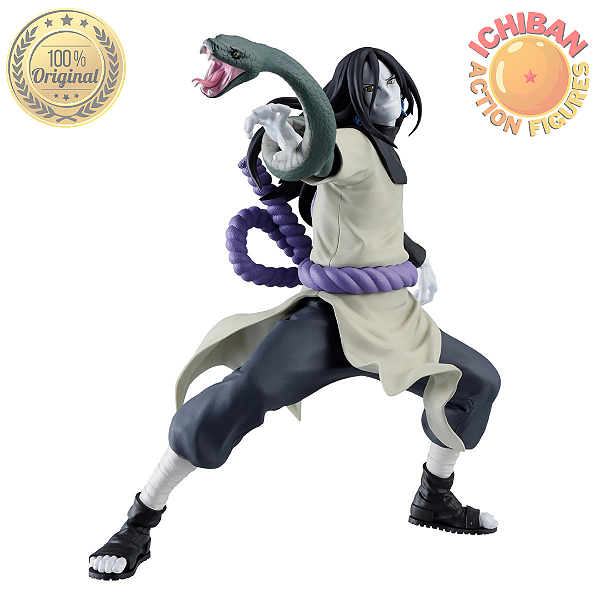 OROCHIMARU NARUTO VIBRATION STARS BANPRESTO 100% ORIGINAL LACRADO