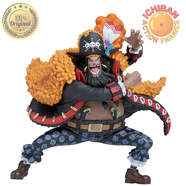 BARBA NEGRA MARSHAL D. TEACH ONE PIECE BATTLEE RECORD COLLECTION 25TH ANNIVERSARY BANPRESTO 100% ORIGINAL LACRADO