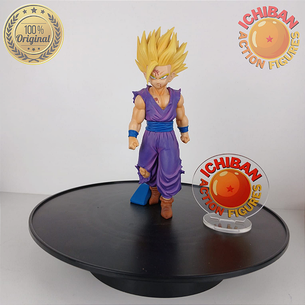 GOHAN KID SSJ DRAGON BALL Z SOLID EDGE WORKS VER. A BANPRESTO 100% ORIGINAL SEM CAIXA
