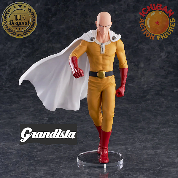 [PRÉ-VENDA DEZEMBRO/25 - 50%] SAITAMA ONE PUNCH MAN GRANDISTA BANPRESTO 100% ORIGINAL LACRADO