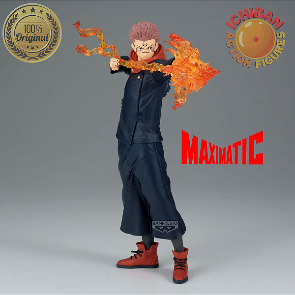 [PRÉ-VENDA DEZEMBRO/25 - 50%] RYOMEN SUKUNA JUJUTUS KAISEN MAXIAMTIC V2 BANPRESTO 100% ORIGINAL LACRADO