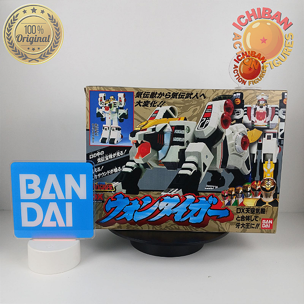 MEGAZORD WHITE POWER RANGER BANDAI 100% ORIGINAL LACRADO