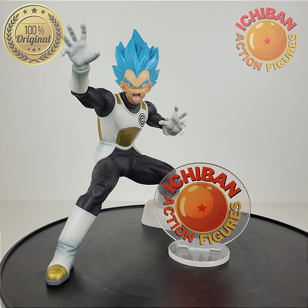 VEGETA SSJ BLUE TRANSCEDENCE DB HEROES BANPRESTO 100% ORIGINAL SEM CAIXA