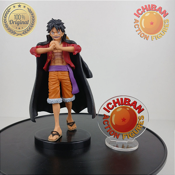 MONKEY D. LUFFY SOCANDO A MÃO ONE PIECE WANO DXF VER.2 BANPRESTO 100% ORIGINAL SEM CAIXA