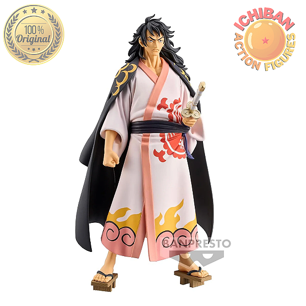 MOMONOSUKE ADULTO ONE PIECE DXF BANPRESTO 100% ORIGINAL SEM CAIXA
