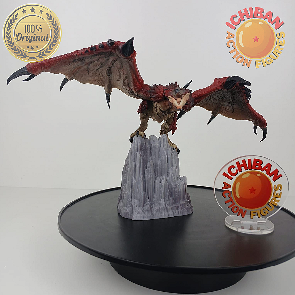 RATHALOS MONSTER HUNTER ICHIBAN KUJI LETRA A BANDAI 100% ORIGINAL SEM CAIXA