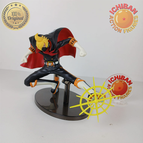 SANJI OSOBA MASK ONE PIECE BATTLE RECORD BANPRESTO 100% ORIGINAL SEM CAIXA