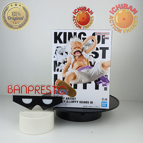 MONKEY D. LUFFY NIKA GEAR 5 ONE PIECE KING OF ARTIST BANPRESTO100% ORIGINAL LACRADO