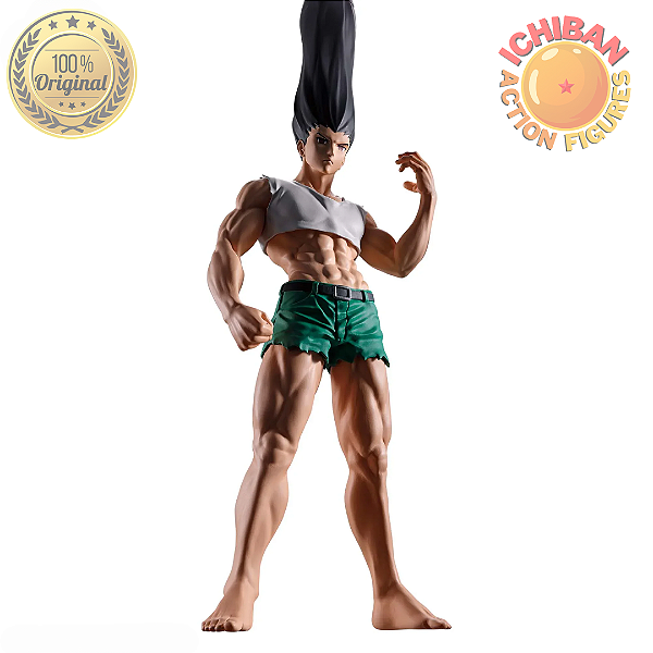 CANETA GON FREECSS TRANSFORMADO HUNTER X HUNTER BANPRESTO 100% ORIGINAL LACRADO