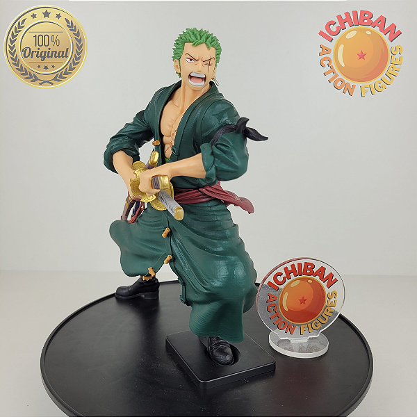 RORONOA ZORO ONE PIECE GRANDISTA 2.0 BANPRESTO 100% ORIGINAL SEM CAIXA
