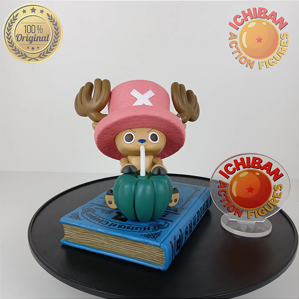 TONY TONY CHOPPER BEBENDO SUQUINHO ONE PIECE ICHIBAN KUJI BANDAI 100% ORIGINAL SEM CAIXA