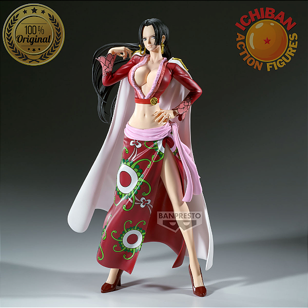 [PRÉ-VENDA FEVEREIRO/26 - 50%] BOA HANCOCK ONE PIECE GRANDISTA BANPRESTO 100% ORIGINAL LACRADO