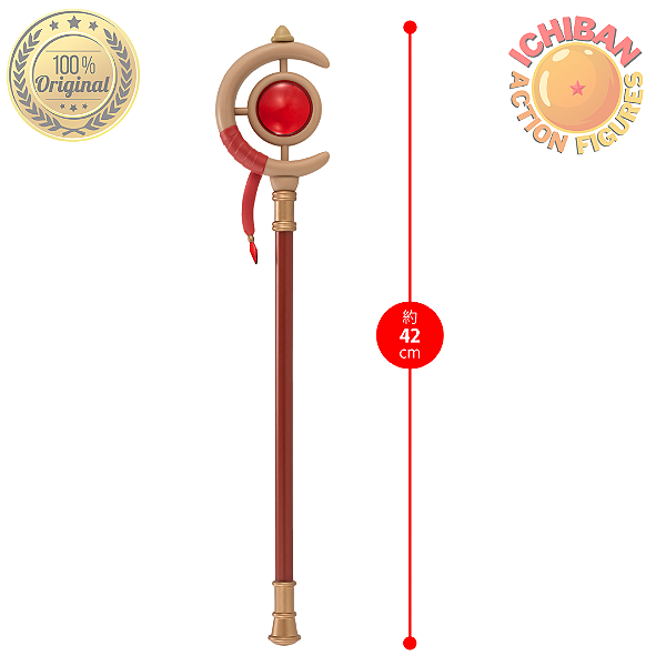 [PRÉ-VENDA NOVEMBRO/25 - 50%] CAJADO FRIEREN SOUSOU NO FRIEREN FURYU 100% ORIGINAL LACRADO