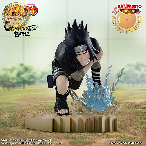 [PRÉ-VENDA NOVEMBRO/25 - 50%] CONJUNTO SASUKE VS GAARA EXAME CHUNNIN NARUTO COMBINATION BATTLE 100% ORIGINAL LACRADO