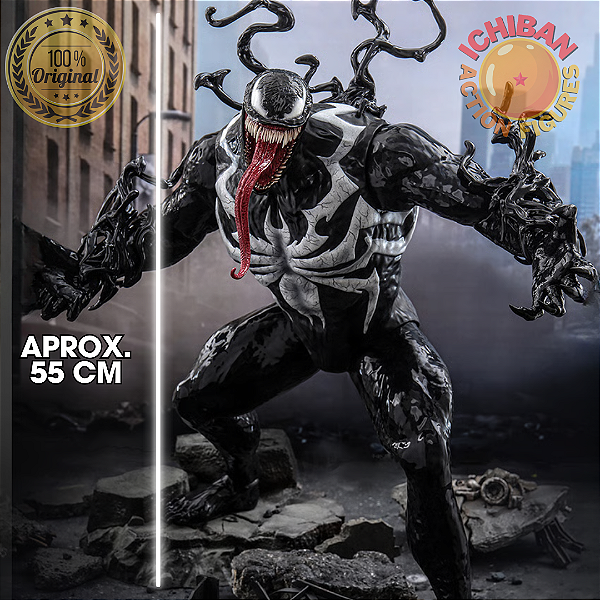 VENOM MARVEL SPIDER MAN 2 HOT TOYS 1/6 100% ORIGINAL LACRADO