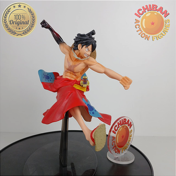 MONKEY D. LUFFY LUFFYTARO ONE PIECE BATTLE RECORD COLLECTION BANPRESTO 100% ORIGINAL SEM CAIXA