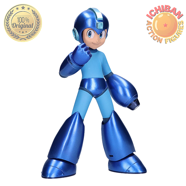 [PRÉ-VENDA MARÇO/26 - 50%] MEGAMAN AZUL METALLIC VER. GRANDISTA BANPRESTO 100% ORIGINAL LACRADO