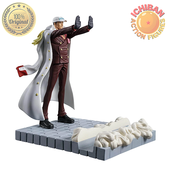 SUPORTE PARA CELULAR AKAINU ONE PIECE BANPRESTO 100% ORIGINAL LACRADO