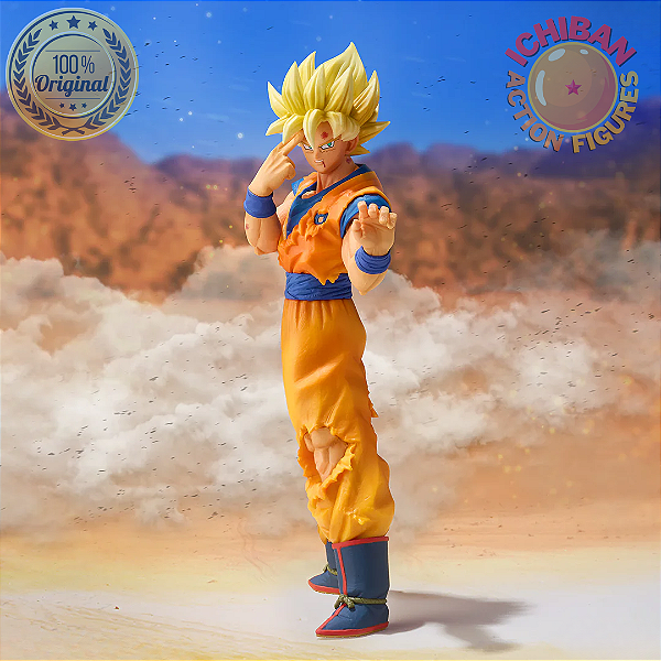 SON GOKU SSJ TELEPORT DRAGON BALL Z MASTERLISE ICHIBAN KUJI LETRA C BANDAI 100% ORIGINAL LACRADO