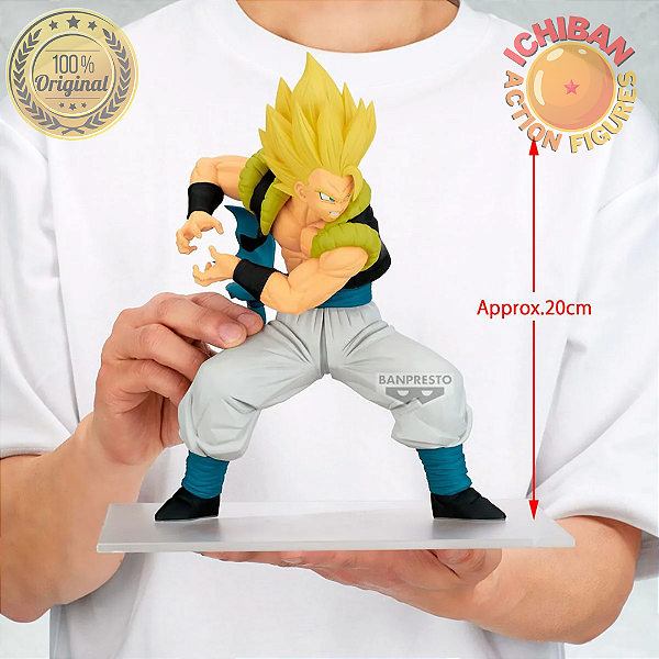 GOGETA SSJ FINAL KAMEHAMEHA DRAGON BALL SUPER GRANDISTA BANPRESTO 100% ORIGINAL LACRADO