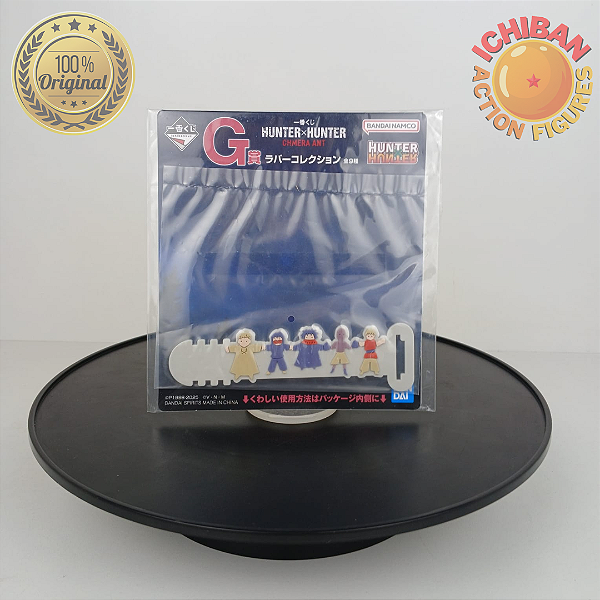 PULSEIRA DE PRENDER CABOS/FIOS HUNTER X HUNTER ICHIBAN KUJI LETRA G BANDAI 100% ORIGINAL LACRADO