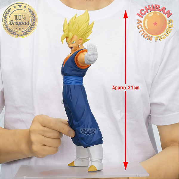 [PRÉ-VENDA ABRIL/26 - 50%] VEGETTO SSJ DRAGON BALL Z GRANDISTA BANPRESTO 100% ORIGINAL LACRADO