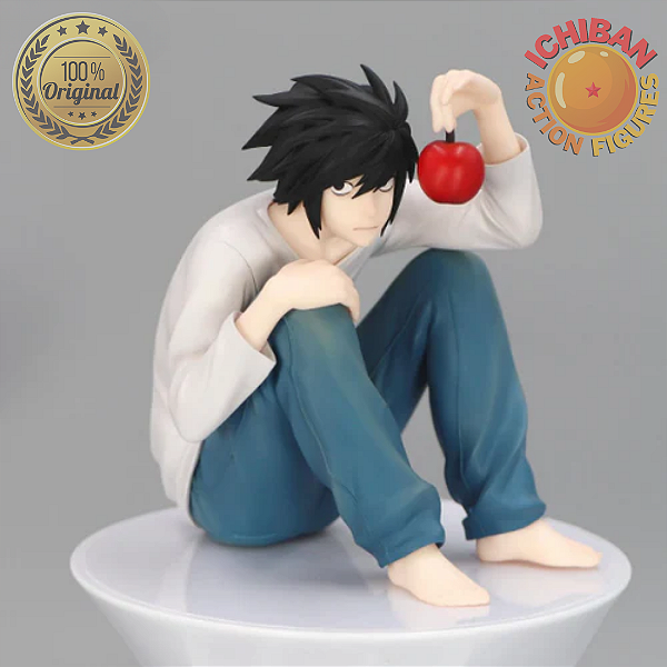 [PRÉ-VENDA JUNHO/26 - 50%] L LAWLIET DEATH NOTE NOODLE STOPPER FURYU 100% ORIGINAL LACRADO