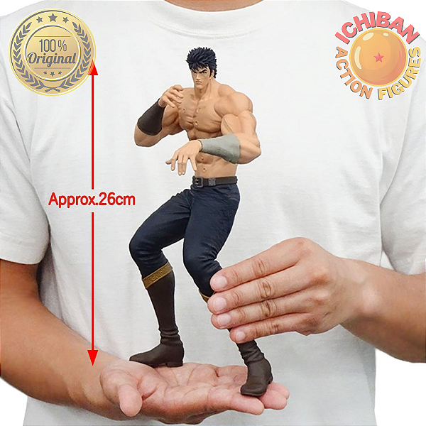 [PRÉ-VENDA MARÇO/26 - 50%] KENSHIRO HOKUTO NO KEN GRANDISTA BANPRESTO 100% ORIGINAL LACRADO