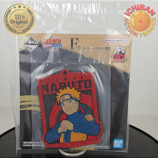 PORTA COPO ALEATÓRIO NARUTO ICHIBAN KUJI BANDAI 100% ORIGINAL LACRADO