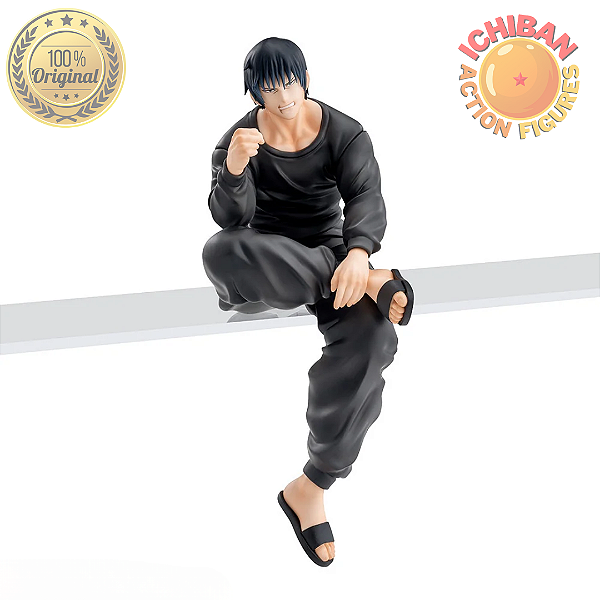 TOJI FUSHIGURO PUNHO FECHADO SENTADO JUJUTSU KAISEN CHOKONOSE SEGA 100% ORIGINAL LACRADO