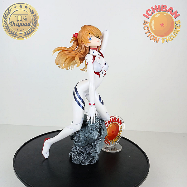 ASUKA LANGLEY EVANGELION:3.0 + 1.0 THRICE UPON A TIME WHITE PLUG SUIT VER. KOTOBUKIYA 1/6 100% ORIGINAL SEM CAIXA