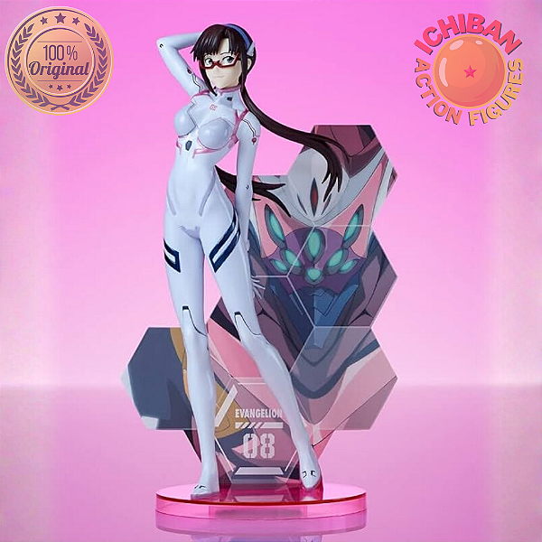 MARI MAKINAMI NEON GENESIS EVANGELION PILOTOS SE ENCONTRAM ICHIBAN KUJI LETRA D BANDAI 100% ORIGINAL COM CAIXA