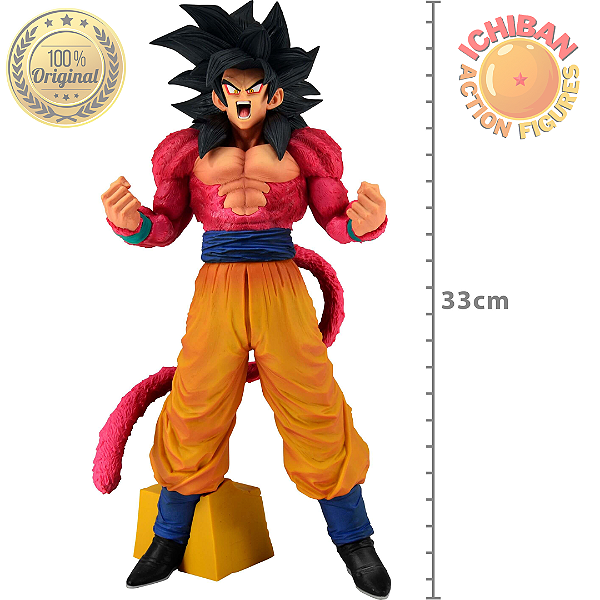 SON GOKU SSJ4 DRAGON BALL GT SMSP THE BRUSH VER. BANPRESTO 100% ORIGINAL LACRADO