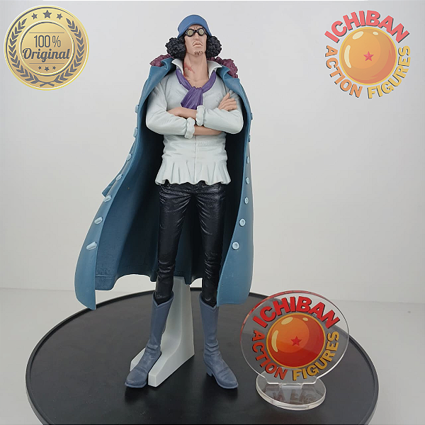 AOKIJI KUZAN ONE PIECE KING OF ARTIST BANPRESTO 100% ORIGINAL SEM CAIXA