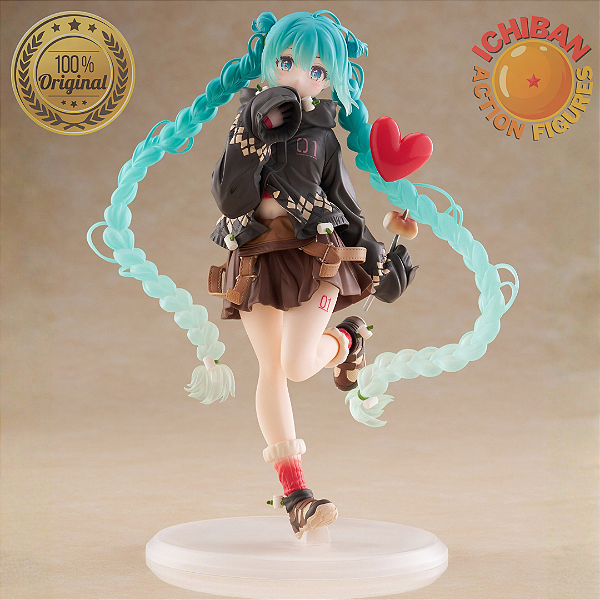 [PRÉ-VENDA MAIO/2026- 50%] HATSUNE MIKU FASHIN HEART KISS AMP TAITO 100% ORIGINAL LACRADO