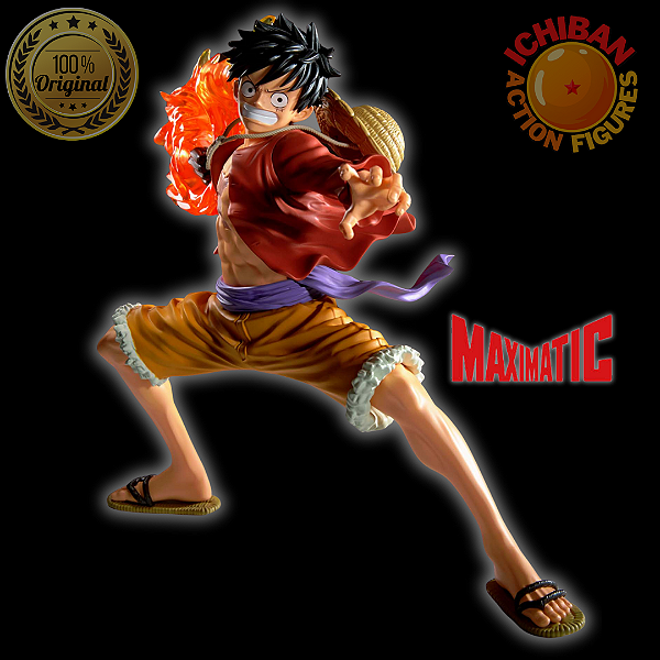 [PRÉ-VENDA JUNHO/26 - 50%] MONKEY D. LUFFY MAXIMATICPLUS ONE PIECE MAXIMATIC BANPRESTO 100% ORIGINAL LACRADO