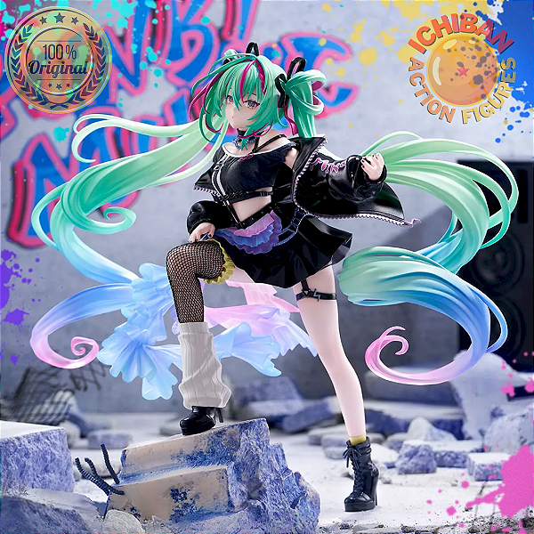 [PRÉ-VENDA MAIO/2026- 50%] HATSUNE MIKU FIGURIZM@ PUNK SEGA 100% ORIGINAL LACRADO