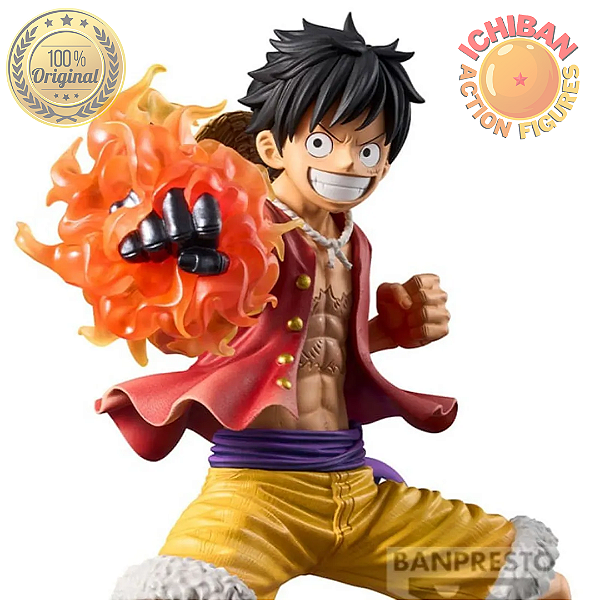 MONKEY D. LUFFY SOCO COM PODER ONE PIECE GRANDISTA SPECIAL ED. BANPRESTO 100% ORIGINAL LACRADO