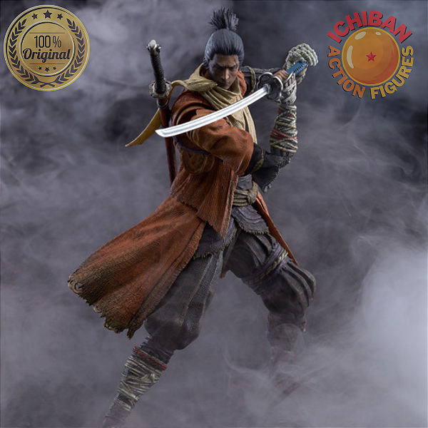 [PRÉ-VENDA AGOSTO/2026- 50%] WOLF SEKIRO SHADOWS DIE TWICE FIGMA 100% ORIGINAL LACRADO
