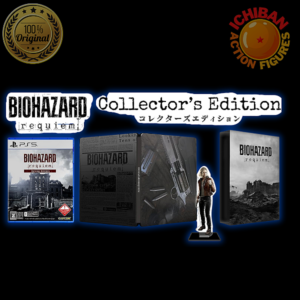 [PRÉ-VENDA FEVEREIRO/2026- 50%] RESIDENT EVIL REQUIEM BIOHAZARD EDIÇÃO DE COLECIONADOR VER. JAPONESA PS5 PLAYSTATION 5