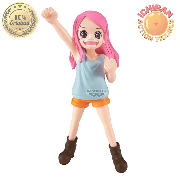 JEWELRY BONNEY KID BRAÇO PRA CIMA ONE PIECE DXF BANPRESTO 100% ORIGINAL LACRADO