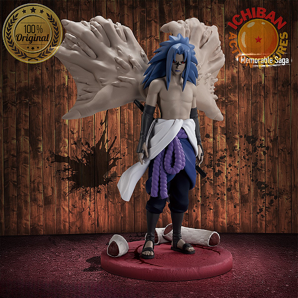 [PRÉ-VENDA JUNHO/2026 - 50%] UCHIHA SASUKE SELO AMALDIÇOADO MEMORABLE SAGA NARUTO BANPRESTO 100% ORIGINAL LACRADO