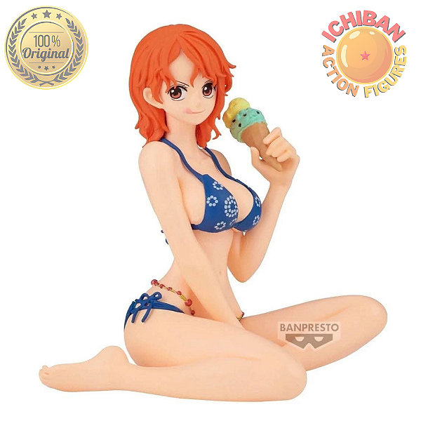 [PRÉ-VENDA JULHO/2026 - 50%] NAMI GLITTER & GLAMOURS ONE PIECE BANPRESTO 100% ORIGINAL LACRADO