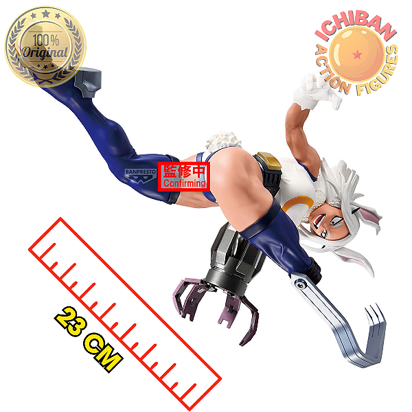 [PRÉ-VENDA JULHO/2026 - 50%] MIRKO MY HERO ACADEMIA MAXIMATIC BANPESTO 100% ORIGINAL LACRADO