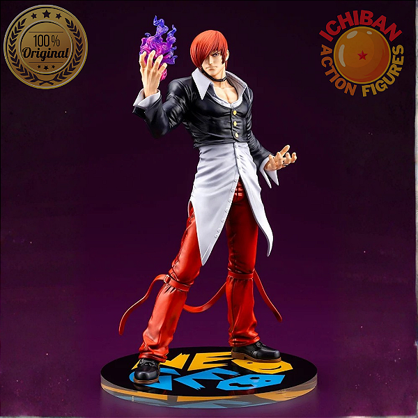 [PRÉ-VENDA JULHO/2026 - 50%] IORI YAGAMI THE KING OF FIGHTERS 98 KOTOBUKIYA 1/8 100% ORIGINAL LACRADO