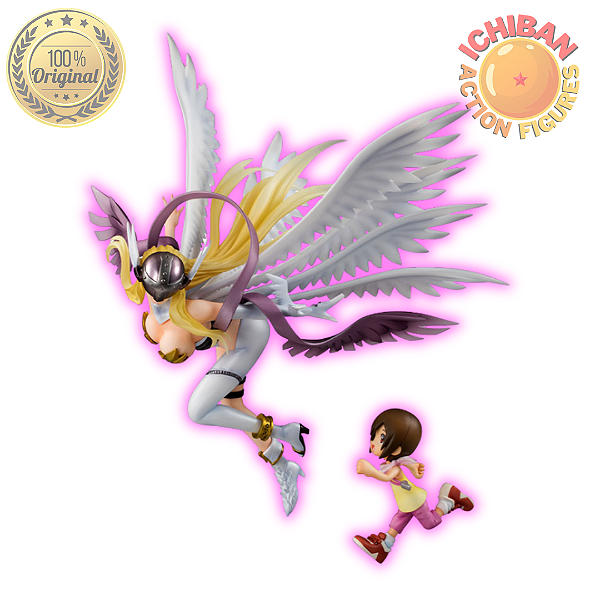 [PRÉ-VENDA JULHO/2026 - 50%] ANGEWOMON G.E.M MEGAHOUSE DIGIMON 100% ORIGINAL LACRADO