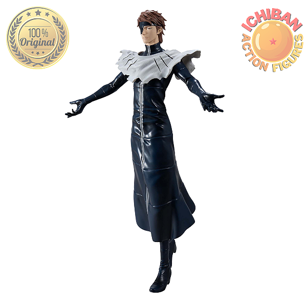[PRÉ-VENDA AGOSTO/2026 - 50%] AIZEN SOSUKE BLEACH GRANDISTA BANPRESTO100% ORIGINAL LACRADO